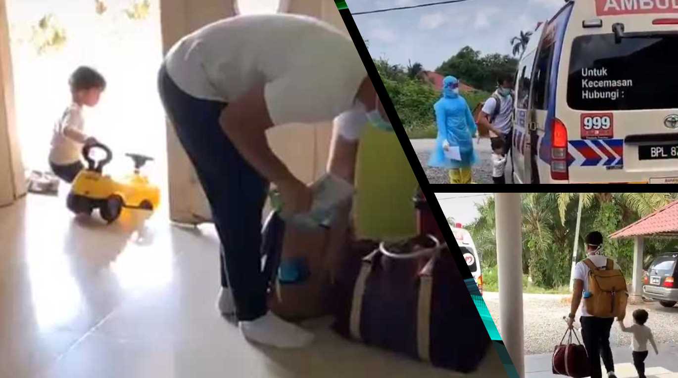 Photo of [VIDEO] Anak 3 Tahun Dibawa Naik Ambulan Selepas Ada Simptom Covld-19 Undang Sebak